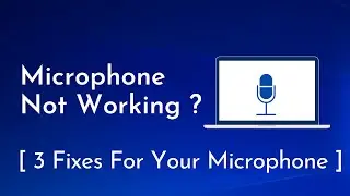 How to fix microphone || Fix your Microphone {3 fixes}