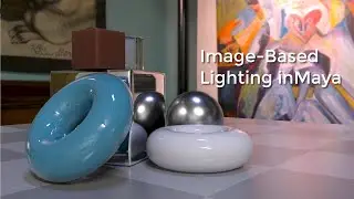 Image-based lighting in Maya