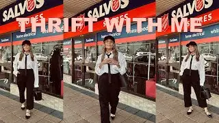 THRIFT WITH ME 🛍️ JOIN ME ON A THRIFT CRAWL 🛍️  THRIFTING VLOG 🛍️ THE JO DEDES AESTHETIC