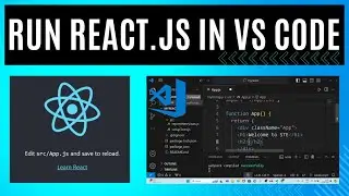 Create and Run First React js app in Visual Studio Code on Windows 10/11|| Set Up Node.js in VS Code