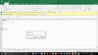 how to unlock a sheet of excel  xlsx file