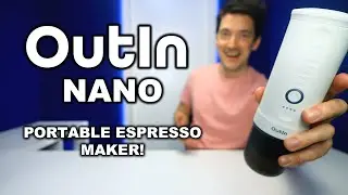 OUTIN NANO PORTABLE ELECTRIC ESPRESSO MAKER REVIEW! (and how to use!)