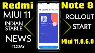 REDMI NOTE 8 NEW UPDATE ROLLING OUT | MIUI V11.0.6.0 INDIA STABLE | MIUI 12 AND ANDROID 10 UPDATE?