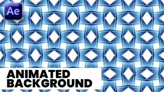 Dynamic Animated Background in Adobe After Effects - After Effects Tutorial - No Plugins.