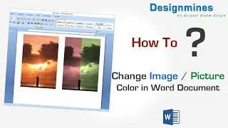 How To Change Picture Color in Word Document