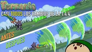 Todos los Cambios del Parche 1.4.4 de Terraria