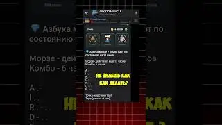 АЗБУКА МОРЗЕ #hamsterkombat 11 ИЮНЯ | ШИФР #азбукаморзе