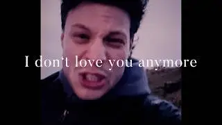 I Don't Love You Anymore (but It's A Heartbreak)