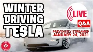 Driving a Tesla in the Winter LIVE Q&A (EVERYTHING you need to know)