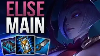 THIS CHALLENGER 77% WIN RATE ELISE MAIN IS INSANE | CHALLENGER ELISE JUNGLE GAMEPLAY | Patch 9.12 S9