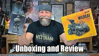 Joytoy Military Forces, Spartan Squad Soldier and Wildcat ATV, Action figure |Unboxing and Review