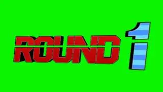 round green screen.