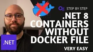 .NET 8  .🚀🔥:  Containerise Web App without Docker file - A Step-by-Step Guide