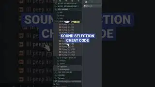 Hidden Shortcut for Sound Selection #flstudio