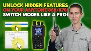 How to Switch an AnyTone 868/878 DMR Radio Between Professional and Amateur Mode