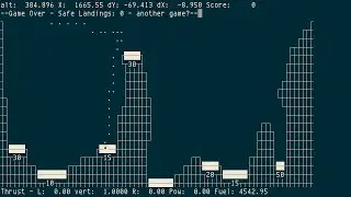 lander, lunar lander game