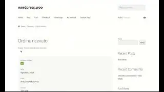 WooCommerce Fattureincloud test creazione fattura elettronica per cliente spagnolo