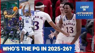 Who is Most Likely to Take Over Kansas Jayhawks Basketball Point Guard Post Dajuan Harris in 2025?