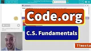 Code.org Express Course Lesson 5 Swimming Fish with Sprite Lab | Answer Tutorial | Unit | E Lesson 2