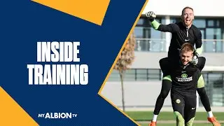 Brightons Inside Training | Intense GK Session & Weak-Foot Panenka From Jason Steele!