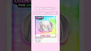 Sept 5th Dance for UGC💃 Code! 20k Fame!🏆#robloxugc #robloxcodes#roblox#robloxshorts#robloxfyp#fyp