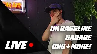 UK Bassline, UK Garage, DnB LIVE MIX 🔴