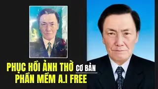 Hướng dẫn phục hồi ảnh thờ cơ bản trên trong Photoshop