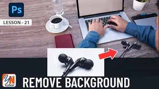 How To Remove White Background in Photoshop Exercise No. 21 | Photoshop for Beginners| YN Tutor