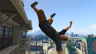 GTA 5 - Parkour Fails #15 | Euphoria Ragdoll