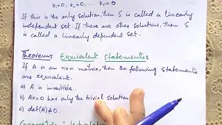 Geometric and Mathematical Interpretation of Linear Independence and Dependence |Formula Foundation|