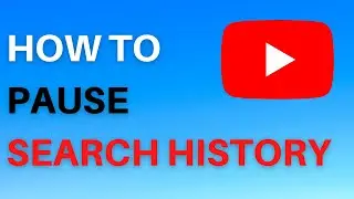 How To Pause YouTube Search History 2024 | How To Pause Youtube Watch History