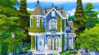 The Sims 4 Paranormal Stuff Pack 🔮 inspired Tiny HAUNTED HOUSE