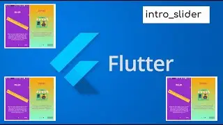 Flutter Plugin  - How to use Intro Slider in Flutter