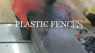 Recycled plastic fence from LL Plastic ltd