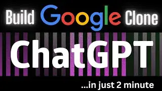 Build Google.com Clone using Chat GPT in 2 minutes 