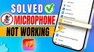 How to Fix Microphone Wont Work on iPhone After the iOS 17 Update | iPhone Microphone Not Working