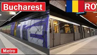 BUCHAREST METRO / Metroul din București 2024 [4K]