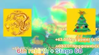 I got Stage 60 + 6th Rebirth in Fast Lifting Simulator