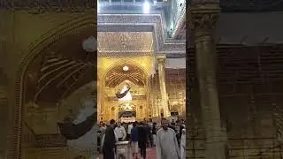 Karbala Mola Hussain Roza Mubarak video #karbla #hussain