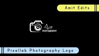 How to make Photography Logo || Photography logo making on Pixellab || Pixellab Logo Edit tutorial