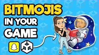 How to use Bitmojis for your Unity Game