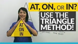 Master AT, ON, IN with the TRIANGLE method