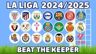 Beat The Keeper - La Liga 2024/2025 | The Marble Quest