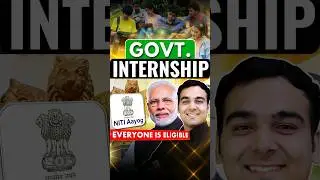 NITI Aayog Government Internship Apply Soon! 🔥🥳 #shorts