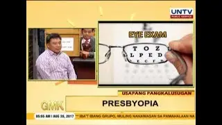 Presbyopia: age-related eye problem | Usapang Pangkalusugan