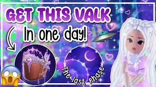 🛸 How To Get The Moon Dusk Crystal Valk In One Day! | Astro Renaissance | Roblox!❄️