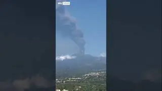 Flights halted as Mount Etna erupts