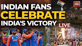 LIVE: India Wins T20 World Cup | Fans Celebrate Indias Victory | T 20 World Cup | India Today LIVE