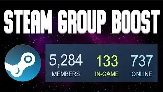 How To Get Steam Group Followers | Steam Group Member Boost Discord Bot | No download