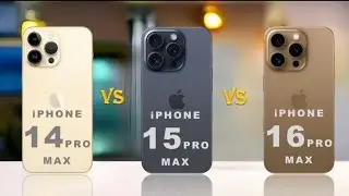 iPhone 14 Pro Max Vs iPhone 15 Pro Max Vs iPhone 16 Pro Max